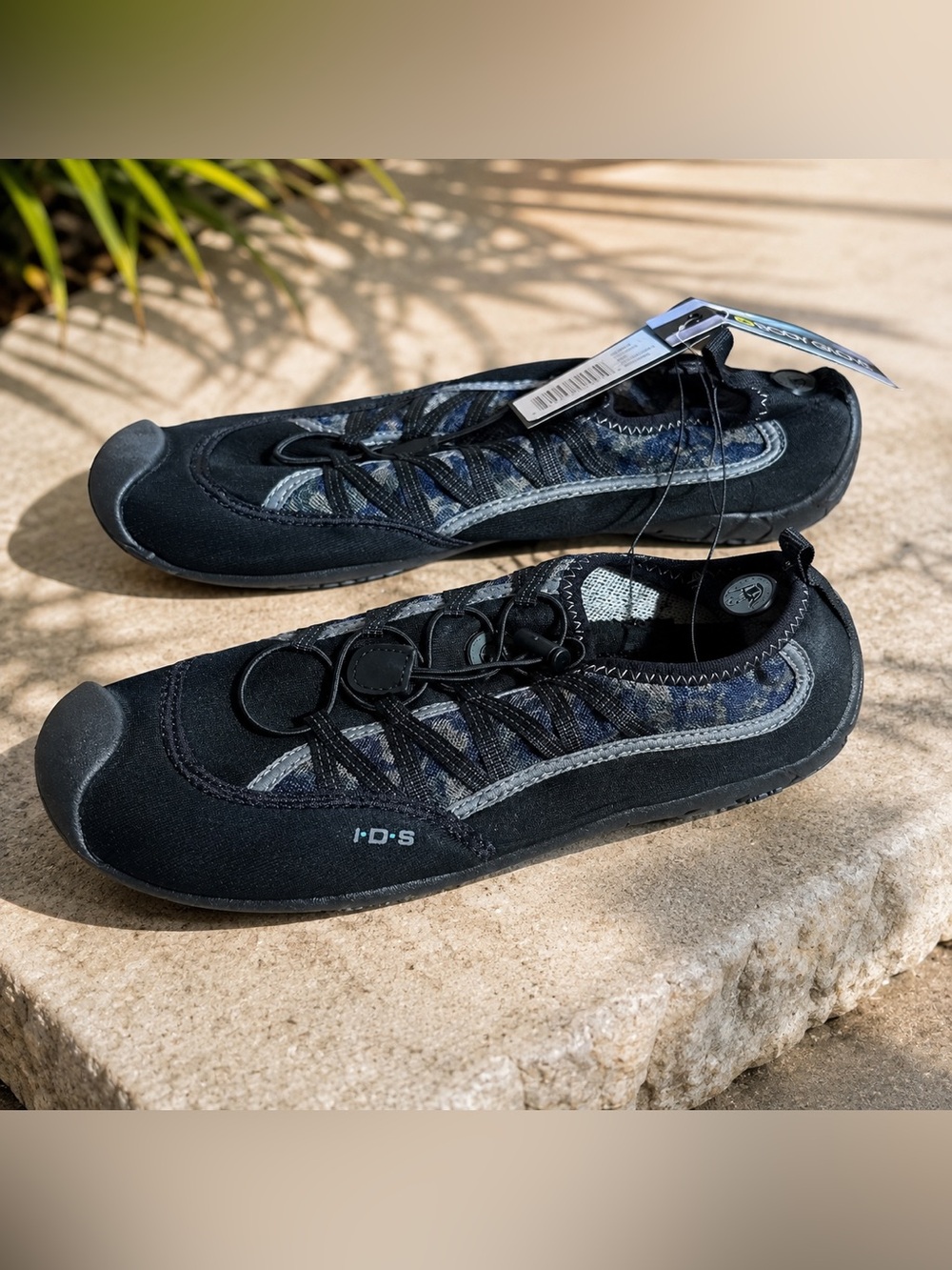 Body Glove Men's Black Athletic Water-Ready Slip-On Shoes, Size US 10
